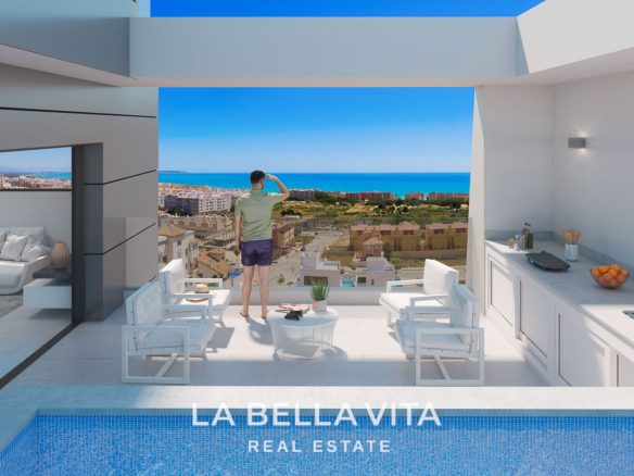 New Apartments with sea views for sale in Guardamar del Segura, Alicante