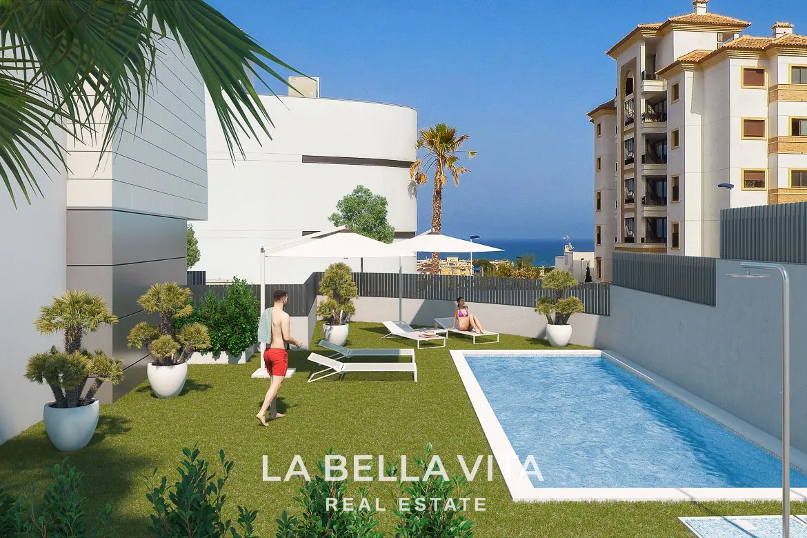 New Apartments with sea views for sale in Guardamar del Segura, Alicante