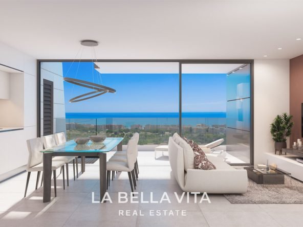 New Apartments with sea views for sale in Guardamar del Segura, Alicante