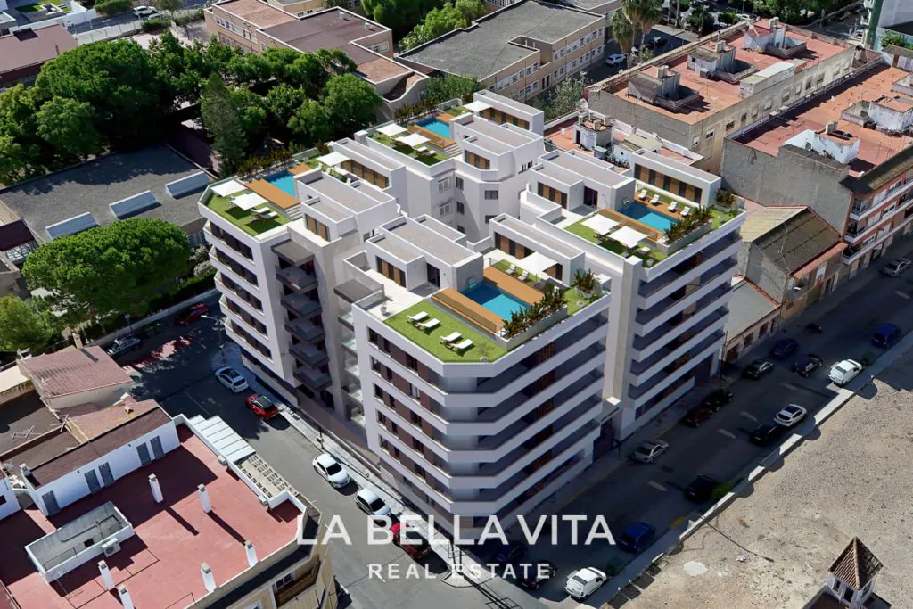 Neubauwohnungen zum Verkauf in Almoradi, Alicante, Spanien