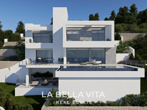 New Build Properties with Sea View for sale in Cumbre del Sol, Costa Blanca North, Alicante, Spain