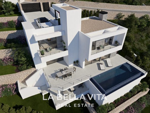 New Build Properties with Sea View for sale in Cumbre del Sol, Costa Blanca North, Alicante, Spain