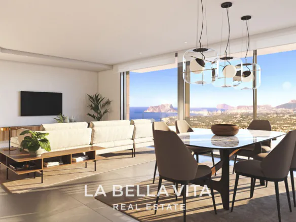 New Build Properties with Sea View for sale in Cumbre del Sol, Costa Blanca North, Alicante, Spain