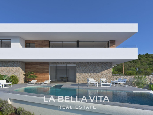 Luxury Modern Villa for sale near Moraira, Cumbre del Sol, Alicante, Spain