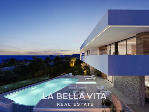 Luxury Modern Villa for sale near Moraira, Cumbre del Sol, Alicante, Spain