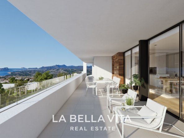 Luxury Modern Villa for sale near Moraira, Cumbre del Sol, Alicante, Spain
