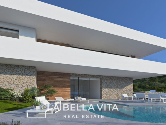 Luxury Modern Villa for sale near Moraira, Cumbre del Sol, Alicante, Spain