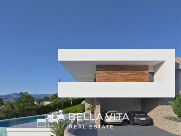 Luxury Modern Villa for sale near Moraira, Cumbre del Sol, Alicante, Spain