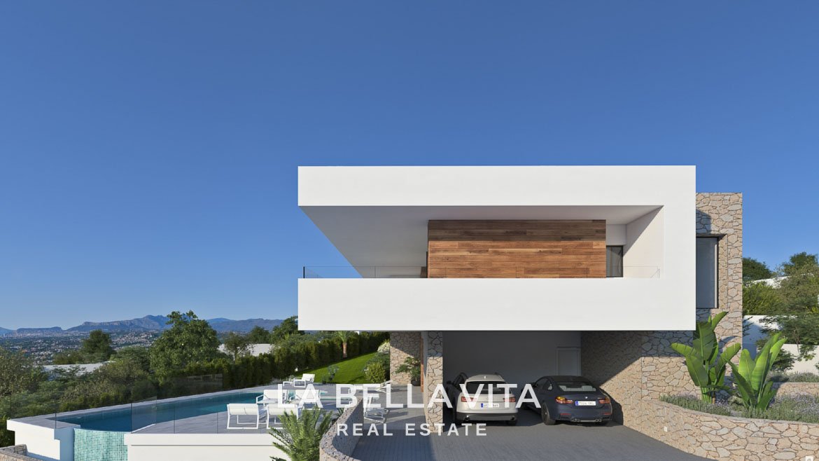 Luxury Modern Villa for sale near Moraira, Cumbre del Sol, Alicante, Spain