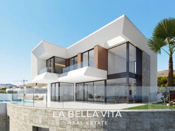 Luxury New Build Villa with Sea Views for Sale in Finestrat - Benidorm, Alicante, Costa Blanca North