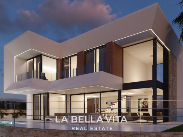 Luxury New Build Villa with Sea Views for Sale in Finestrat - Benidorm, Alicante, Costa Blanca North