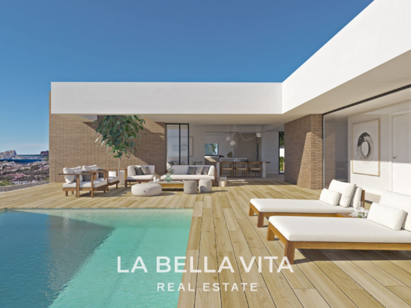 Luxury modern villa for sale in Cumbre del Sol, Costa Blanca North