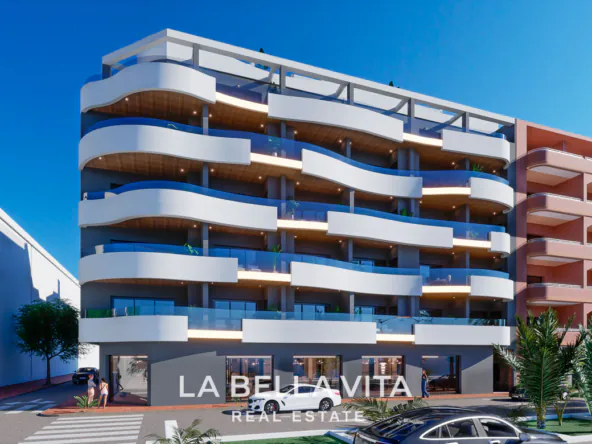 New build Apartments by the beach for sale in Torrevieja, Costa Blanca South