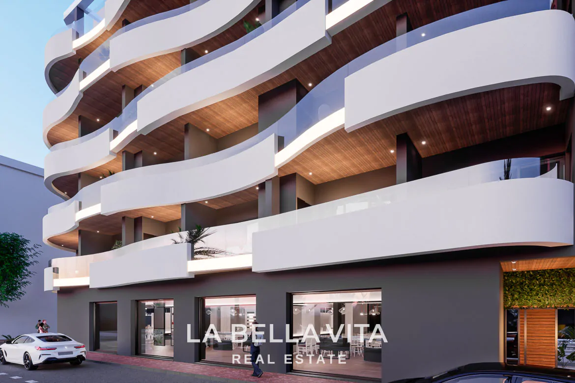New build Apartments by the beach for sale in Torrevieja, Costa Blanca South