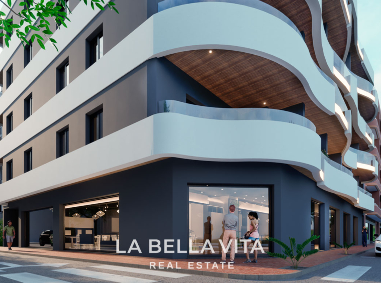 New build Apartments by the beach for sale in Torrevieja, Costa Blanca South