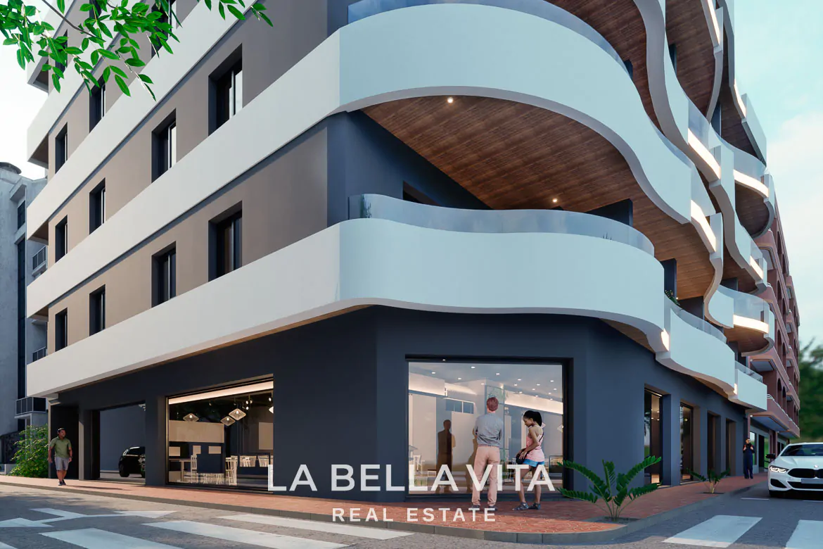 New build Apartments by the beach for sale in Torrevieja, Costa Blanca South