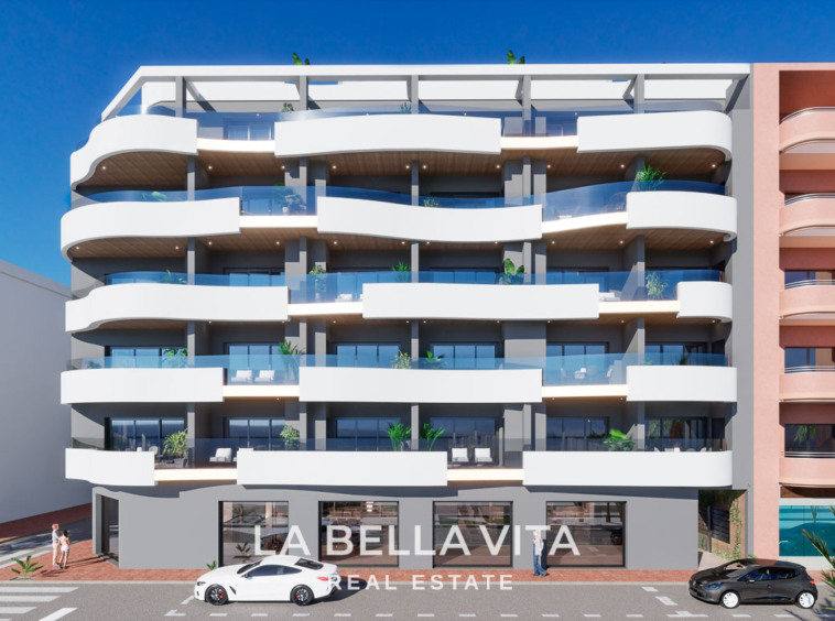 New build Apartments by the beach for sale in Torrevieja, Costa Blanca South
