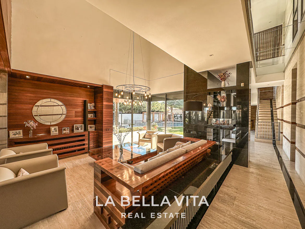 Exclusive Boutique Hotel Villa for Sale in Campoamor, Orihuela Costa – Luxury 7-Bedroom Property with Gourmet Kitchen and Private Pool, Closed Garage