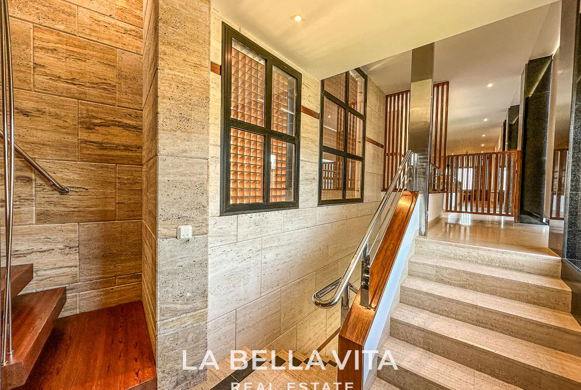 Exclusive Boutique Hotel Villa for Sale in Campoamor, Orihuela Costa – Luxury 7-Bedroom Property with Gourmet Kitchen and Private Pool, Closed Garage