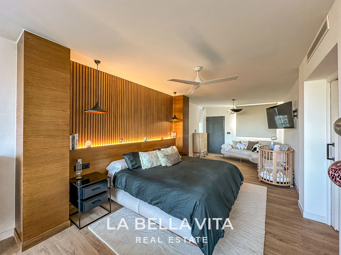 Exclusive Boutique Hotel Villa for Sale in Campoamor, Orihuela Costa – Luxury 7-Bedroom Property with Gourmet Kitchen and Private Pool, Closed Garage