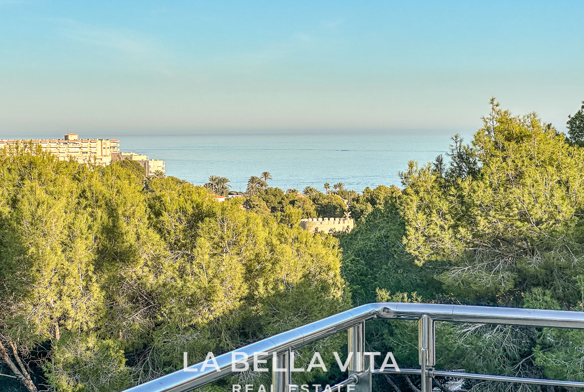 Exclusive Boutique Hotel Villa for Sale in Campoamor, Orihuela Costa – Luxury 7-Bedroom Property with Gourmet Kitchen and Private Pool, Closed Garage