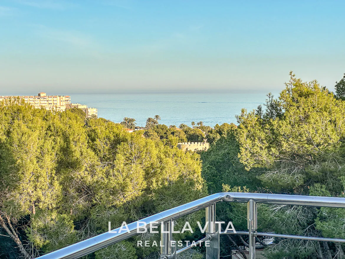 Exclusive Boutique Hotel Villa for Sale in Campoamor, Orihuela Costa – Luxury 7-Bedroom Property with Gourmet Kitchen and Private Pool, Closed Garage