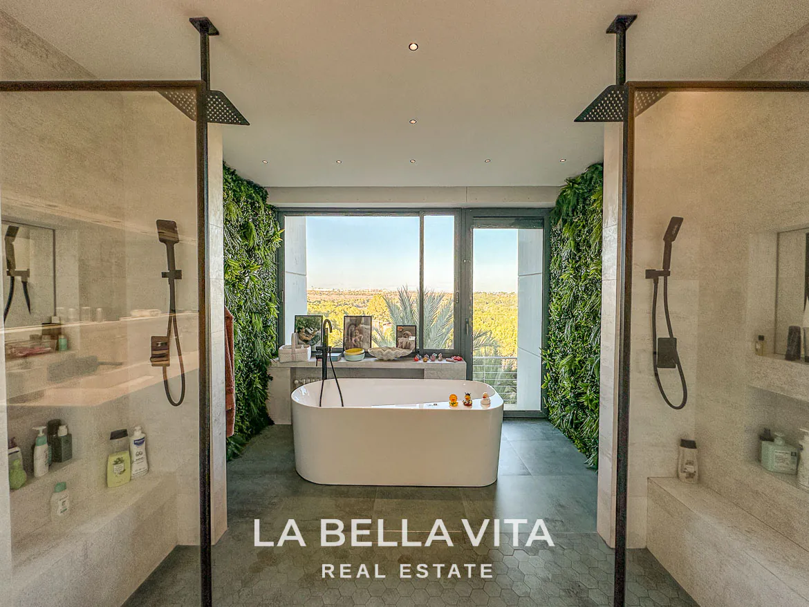 Exclusive Boutique Hotel Villa for Sale in Campoamor, Orihuela Costa – Luxury 7-Bedroom Property with Gourmet Kitchen and Private Pool, Closed Garage