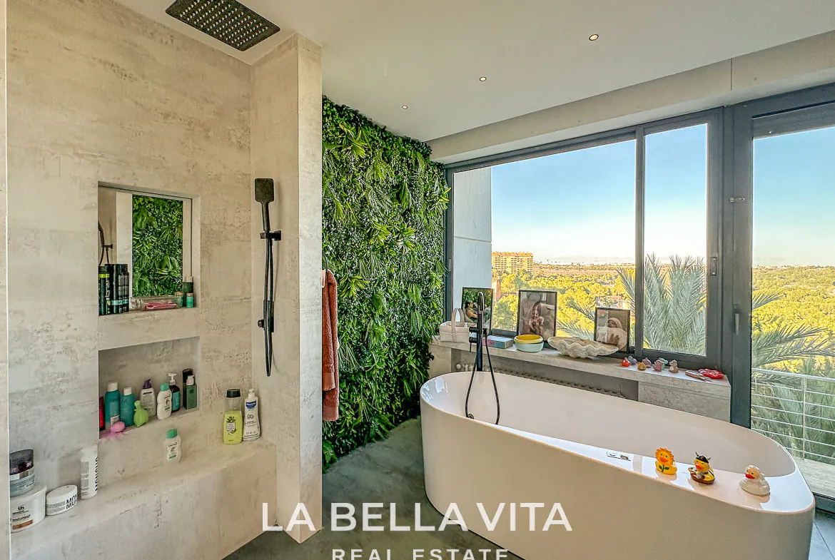 Exclusive Boutique Hotel Villa for Sale in Campoamor, Orihuela Costa – Luxury 7-Bedroom Property with Gourmet Kitchen and Private Pool, Closed Garage