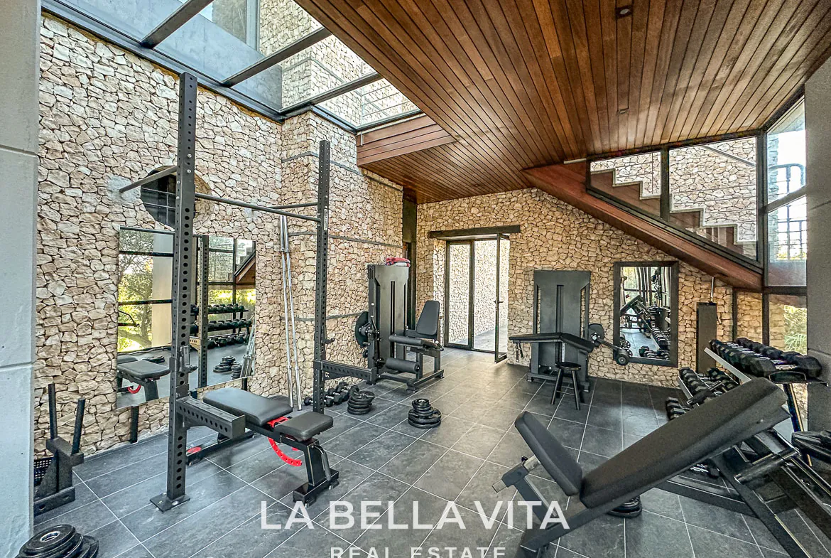 Exclusive Boutique Hotel Villa for Sale in Campoamor, Orihuela Costa – Luxury 7-Bedroom Property with Gourmet Kitchen and Private Pool, Closed Garage