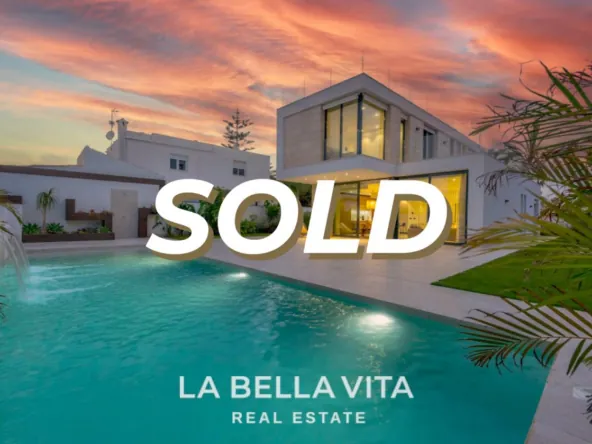 Luxury new build Villa for sale in La Zenia, Orihuela Costa, Alicante sold