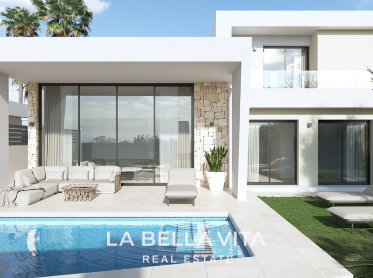 Modern New Build Luxury Villas with private pool for sale in Torrevieja, Alicante
