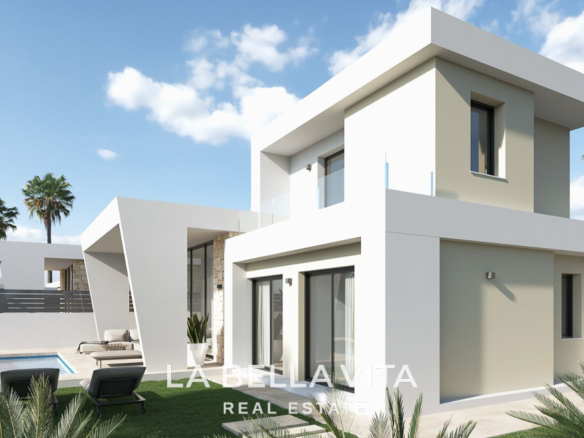 Modern New Build Luxury Villas with private pool for sale in Torrevieja, Alicante