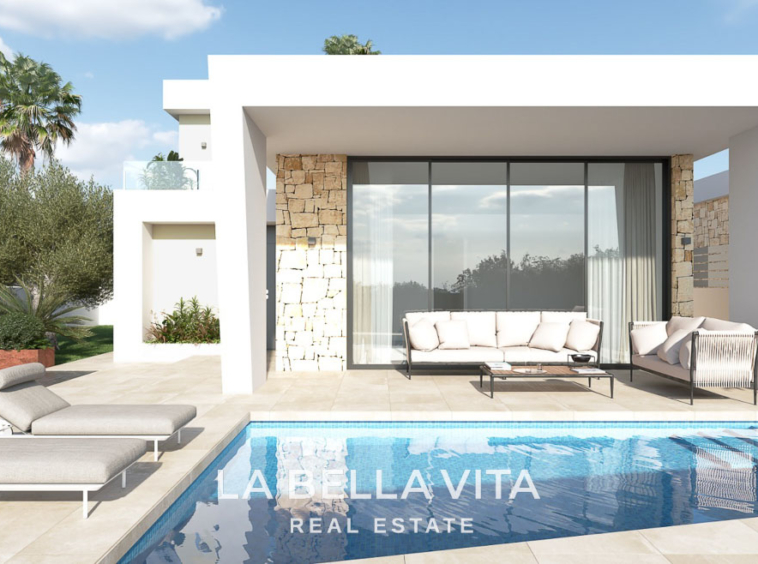 Modern New Build Luxury Villas with private pool for sale in Torrevieja, Alicante