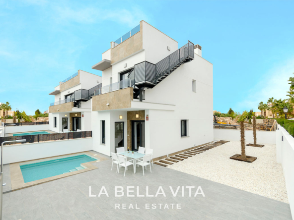 Modern Properties with private pool for sale in La Torreta, Torrevieja