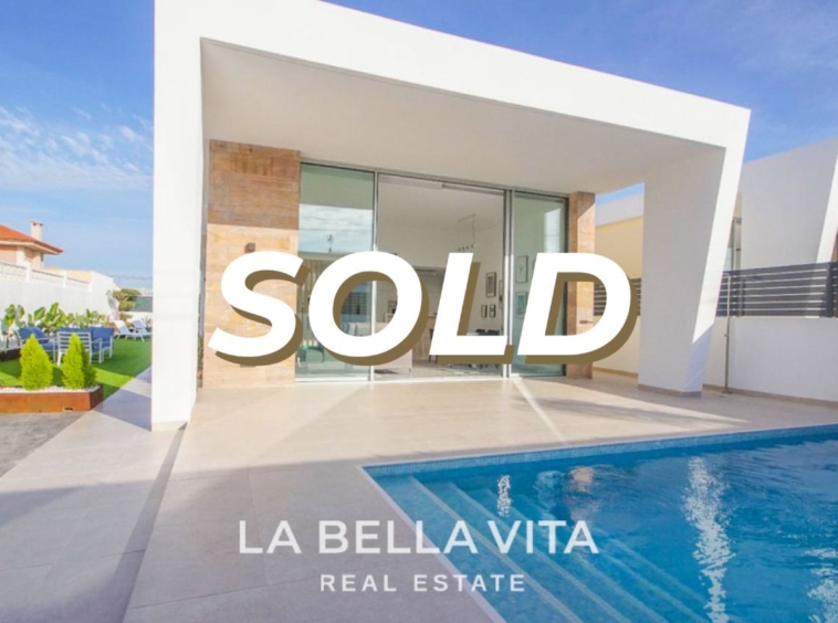 New Build Luxury Properties for sale in La Torreta, Torrevieja sold