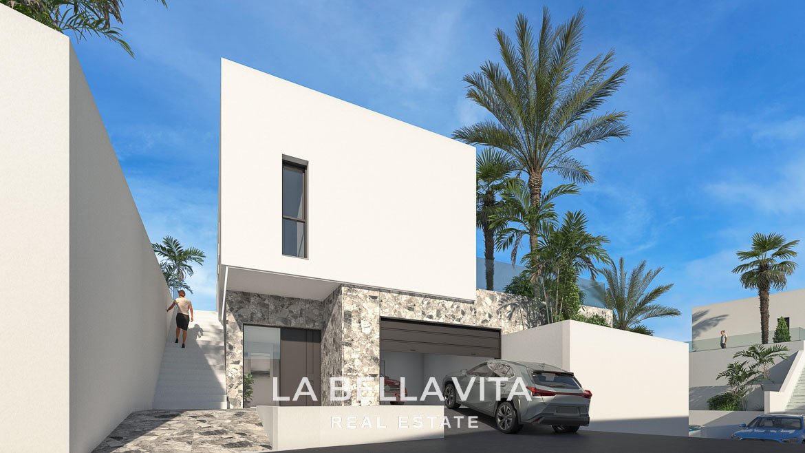 New Build Luxury Villas with Sea Views for sale in Finestrat, Alicante