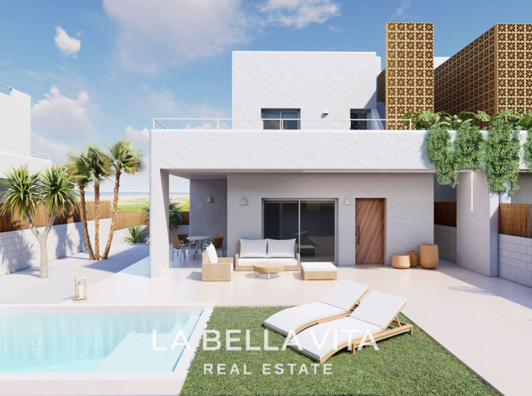 New Build Mediterranean Properties for sale in Pilar de la Horadada, Costa Blanca South, Spain