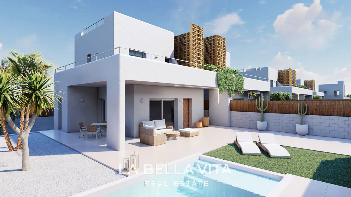 New Build Mediterranean Properties for sale in Pilar de la Horadada, Costa Blanca South, Spain