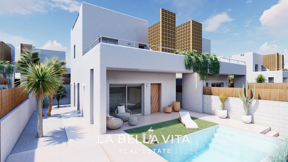 New Build Mediterranean Properties for sale in Pilar de la Horadada, Costa Blanca South, Spain