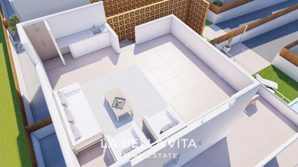 New Build Mediterranean Properties for sale in Pilar de la Horadada, Costa Blanca South, Spain