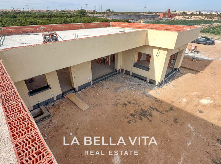 Unique Investment in Costa Blanca - New Build Luxury Single storey House with private pool with 11,000m2 Land For Sale in Ciudad Quesada