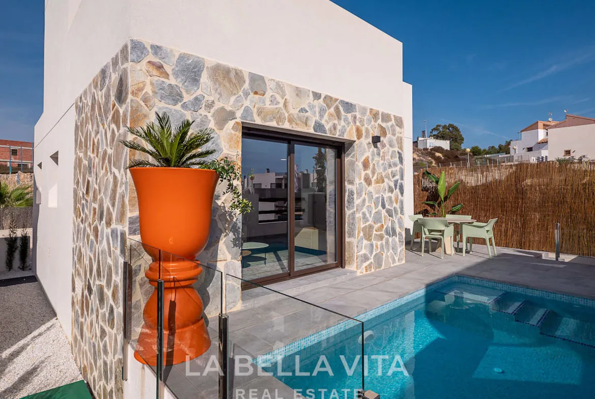 Mediterranean New Build Properties with Private Pool for sale in Pau 8, Villamartin, Orihuela Costa, Spain