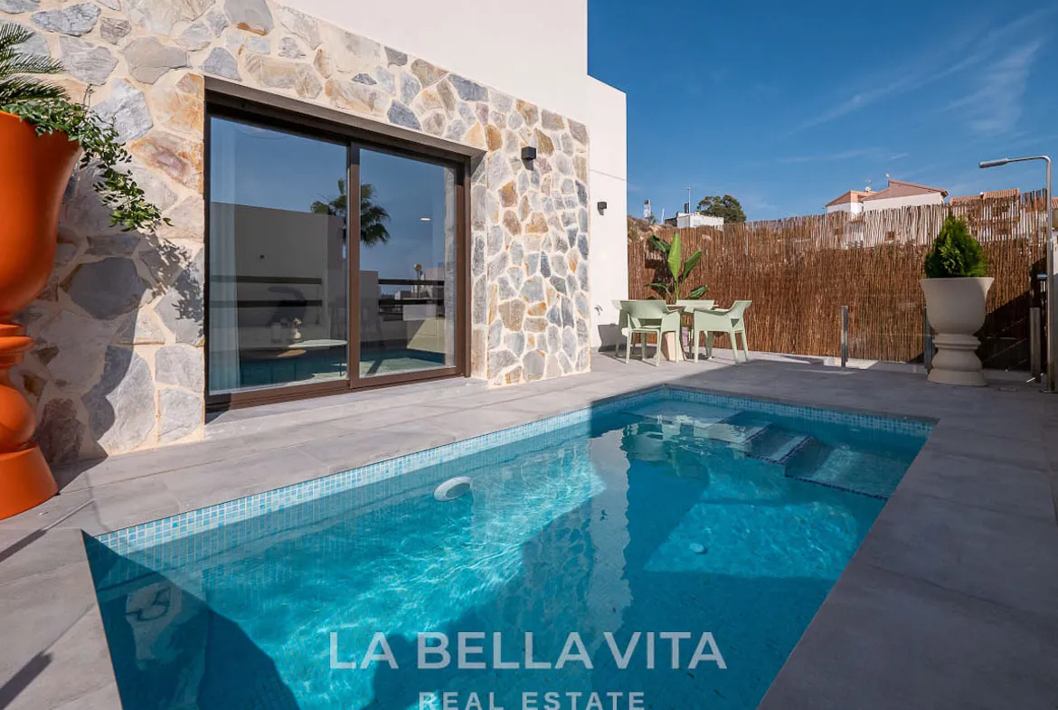 Mediterranean New Build Properties with Private Pool for sale in Pau 8, Villamartin, Orihuela Costa, Spain