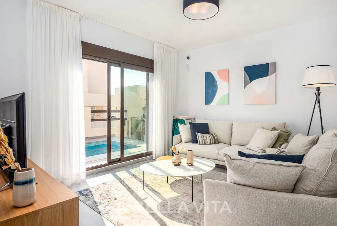Mediterranean New Build Properties with Private Pool for sale in Pau 8, Villamartin, Orihuela Costa, Spain