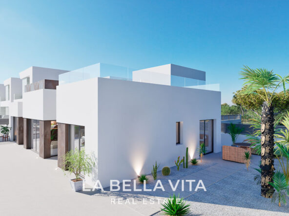 Stunning Modern New Build Villa with basement and walking distance to the beach For Sale in El Campello, Alicante