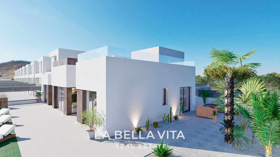 Stunning Modern New Build Villa with basement and walking distance to the beach For Sale in El Campello, Alicante