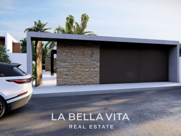 Elite New Build Villas in privileged location by the sea for sale in La Zenia Beach, Orihuela Costa, Spain