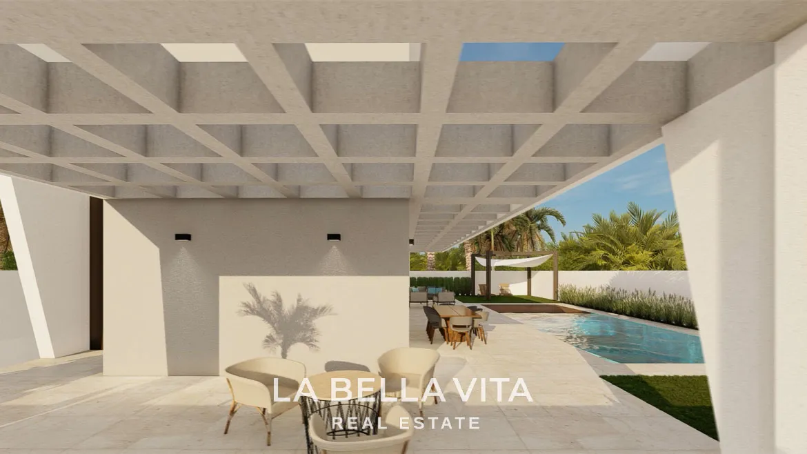 High-End New Build House with private pool and basement for sale in the Center of Ciudad Quesada, Alicante, Spain