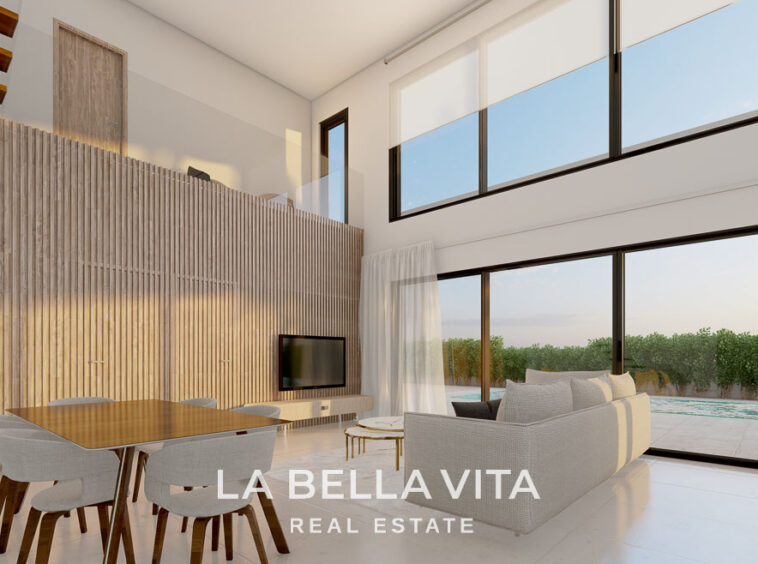 High-End New Build House with private pool and basement for sale in the Center of Ciudad Quesada, Alicante, Spain