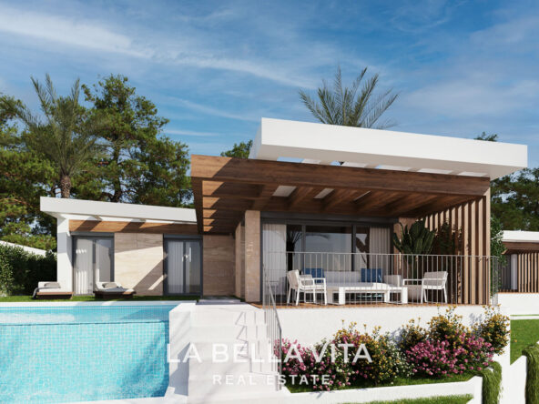 Modern New Build Villas with sea views for sale in Polop, Alicante, 2-3 Bedrooms